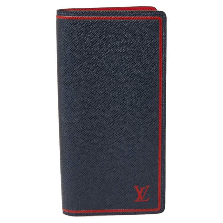red and blue louis vuittons wallet