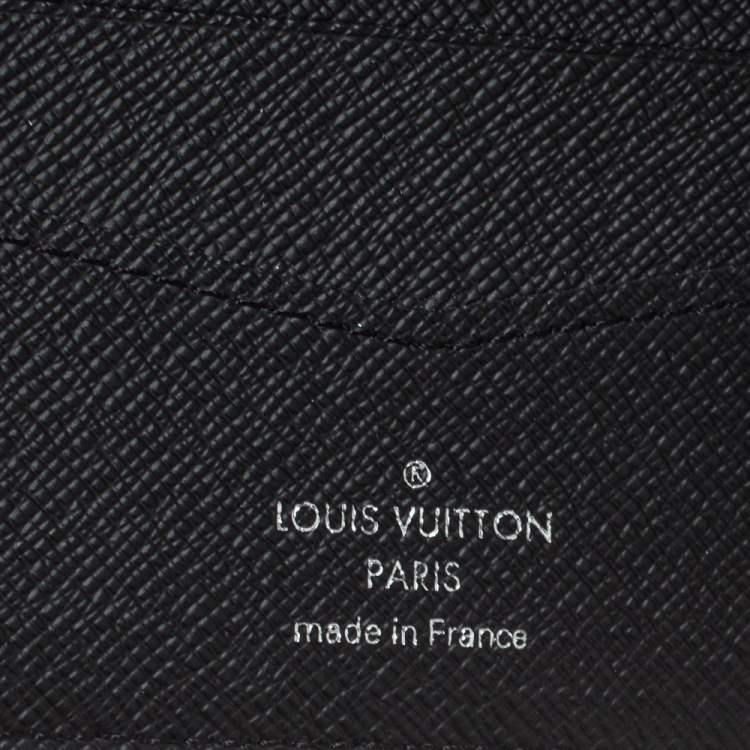Pre Owned Louis Vuitton Monogram Eclipse Canvas Multiple Bifold Wallet