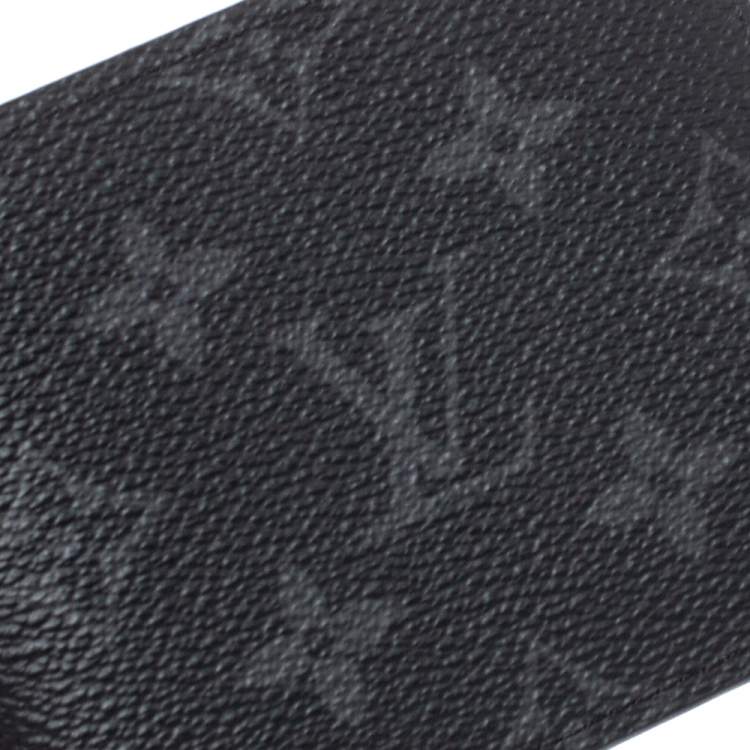 Pre Owned Louis Vuitton Monogram Eclipse Canvas Multiple Bifold Wallet