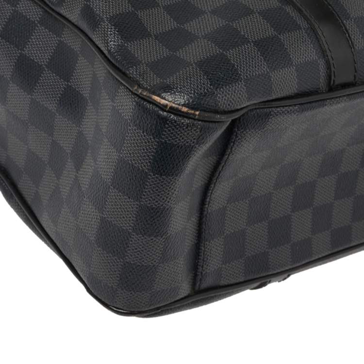 Pre Owned Louis Vuitton Damier Graphite Canvas Tadao Bag