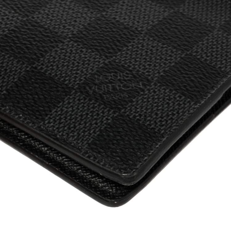 Pre Owned Louis Vuitton Damier Graphite Canvas Multiple Bifold Wallet