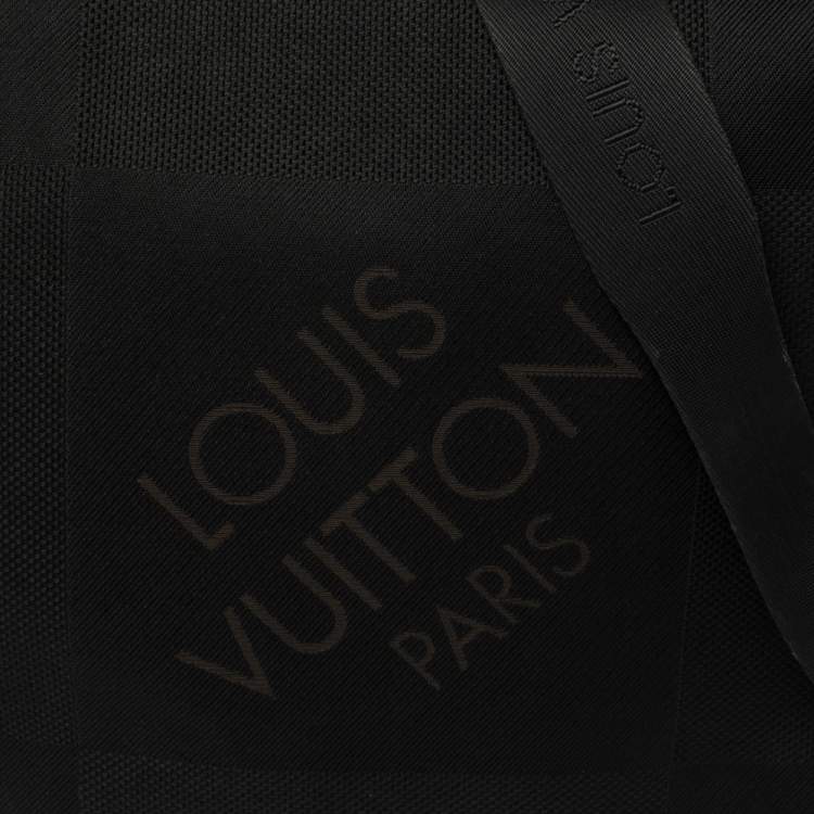 Pre Owned Louis Vuitton Black Damier Geant Canvas Messenger Bag
