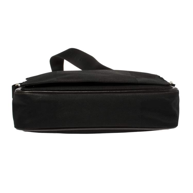 Pre Owned Louis Vuitton Black Damier Geant Canvas Messenger Bag