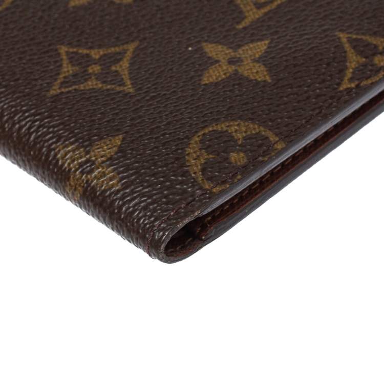 Pre Owned Louis Vuitton Monogram Canvas Bifold Wallet