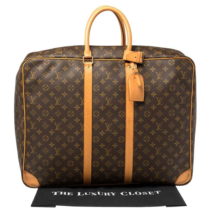 Pre Owned Louis Vuitton Monogram Canvas Sirius 55 Suitcase