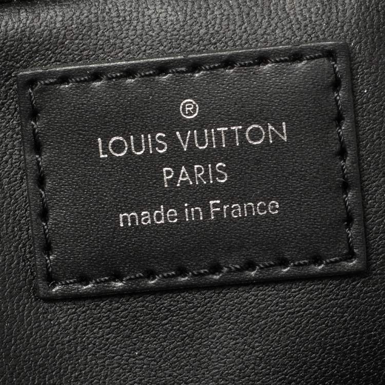 Pre Owned Louis Vuitton Damier Graphite Canvas LV League Toilet Pouch GM