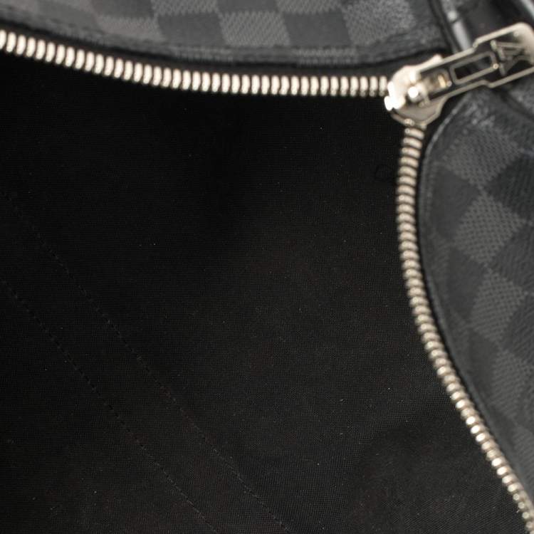 Pre Owned Louis Vuitton Damier Graphite Canvas Keepall Bandouliere 45