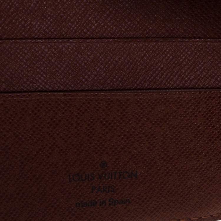 Pre Owned Louis Vuitton Monogram Canvas Marco Wallet