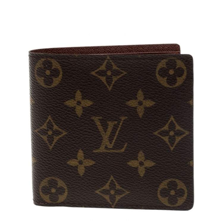 Louis Vuitton Marco Wallet Monogram Brown for Men