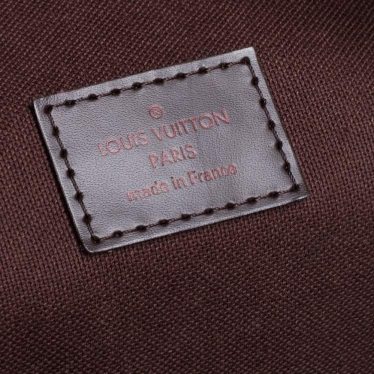 Pre Owned Louis Vuitton Damier Ebene Coated Canvas Eole Rolling Luggage 50 cm
