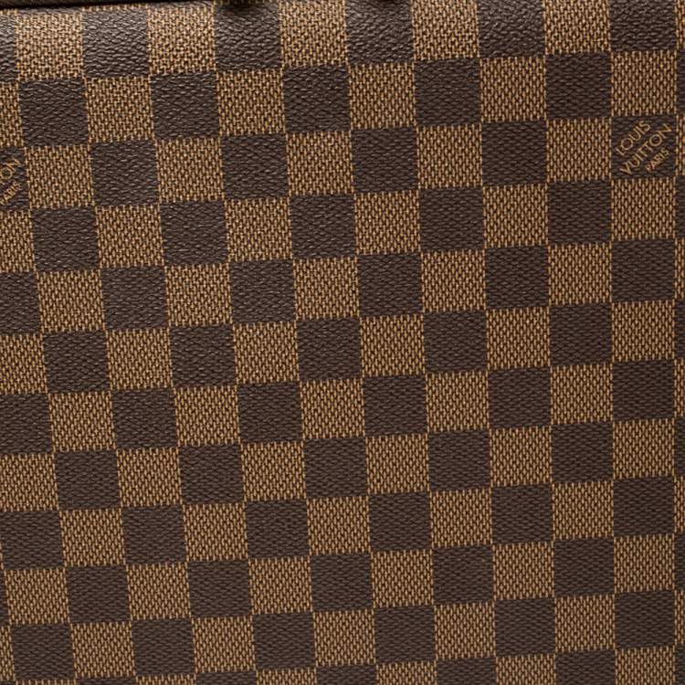 Pre Owned Louis Vuitton Damier Ebene Canvas Horizon Laptop Sleeve