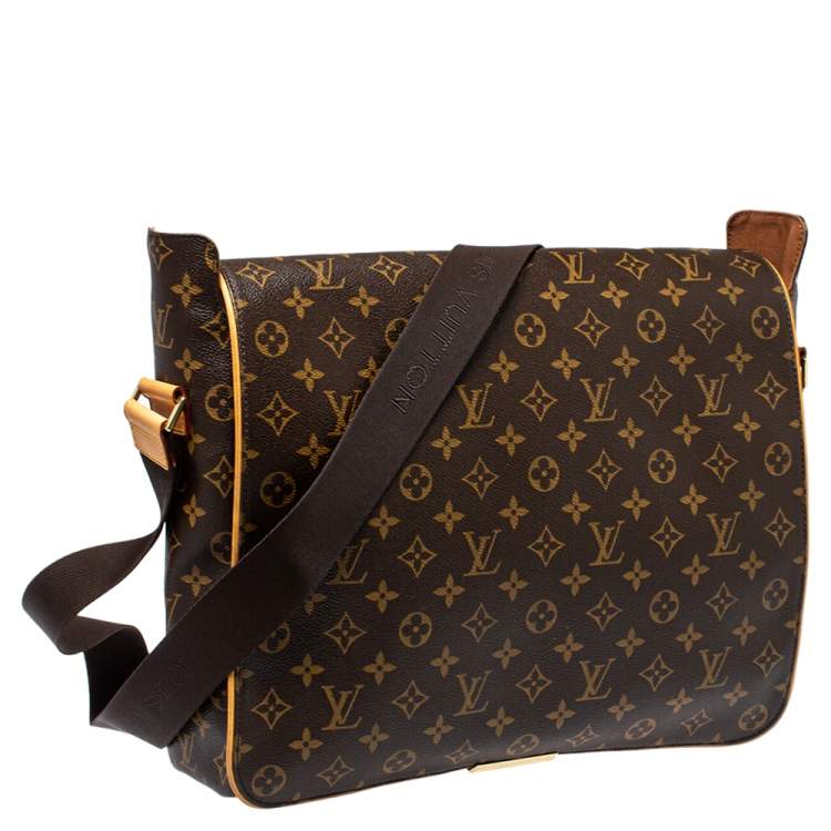 Pre Owned Louis Vuitton Monogram Canvas Abbesses Messenger Bag