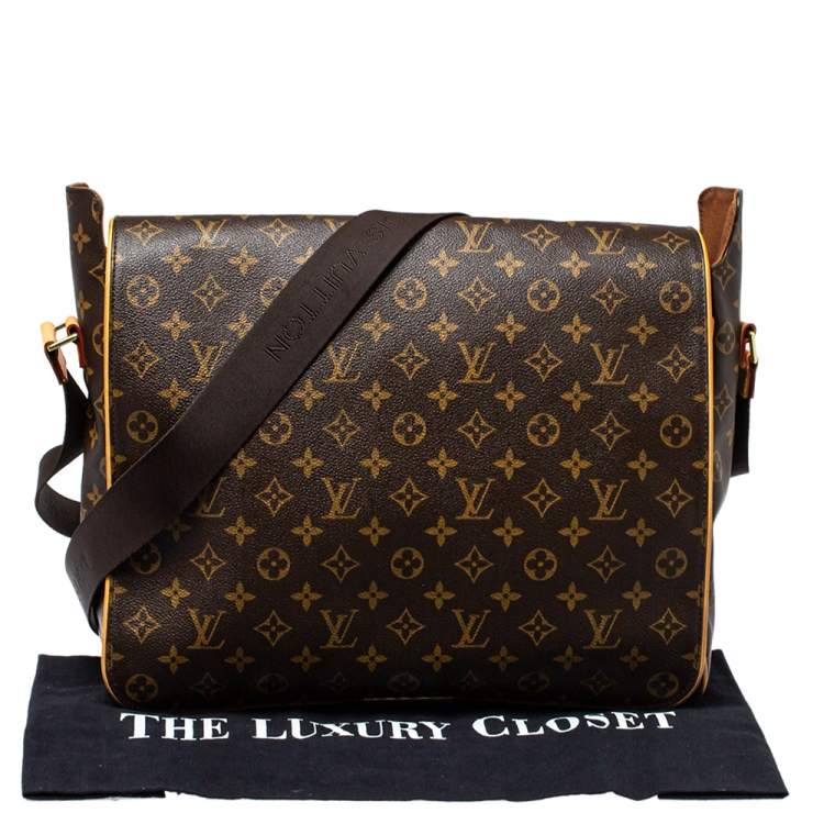 Pre Owned Louis Vuitton Monogram Canvas Abbesses Messenger Bag