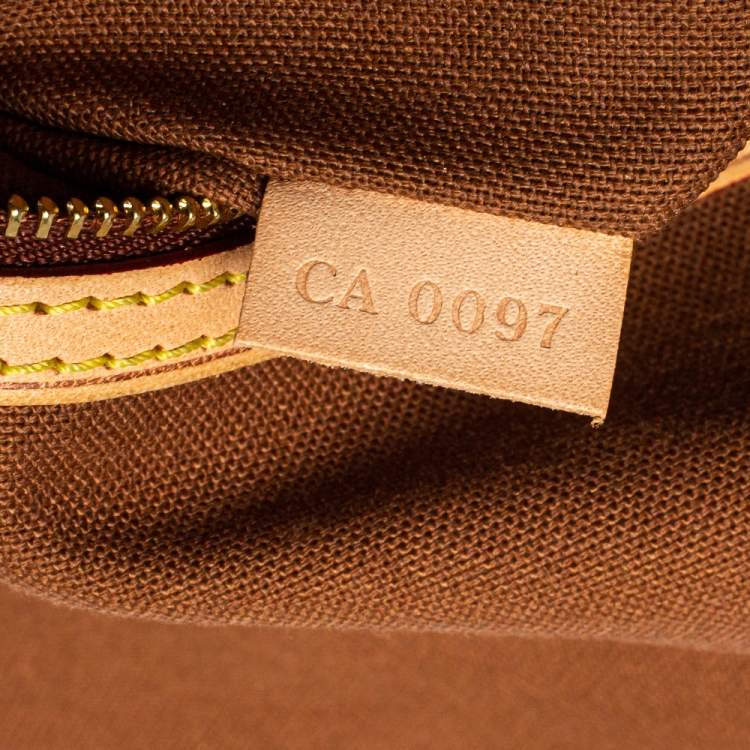 Pre Owned Louis Vuitton Monogram Canvas Abbesses Messenger Bag