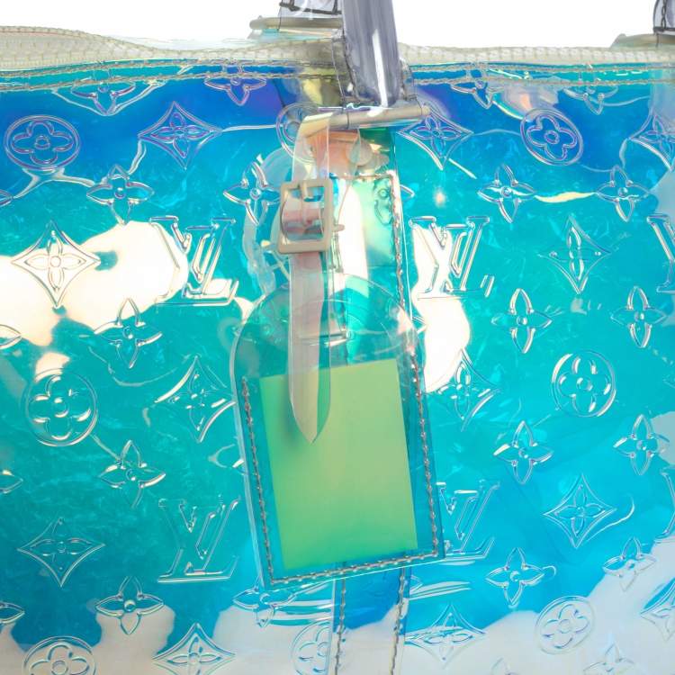 Pre Owned Louis Vuitton Monogram Prism Keepall Bandouliere 50 Bag