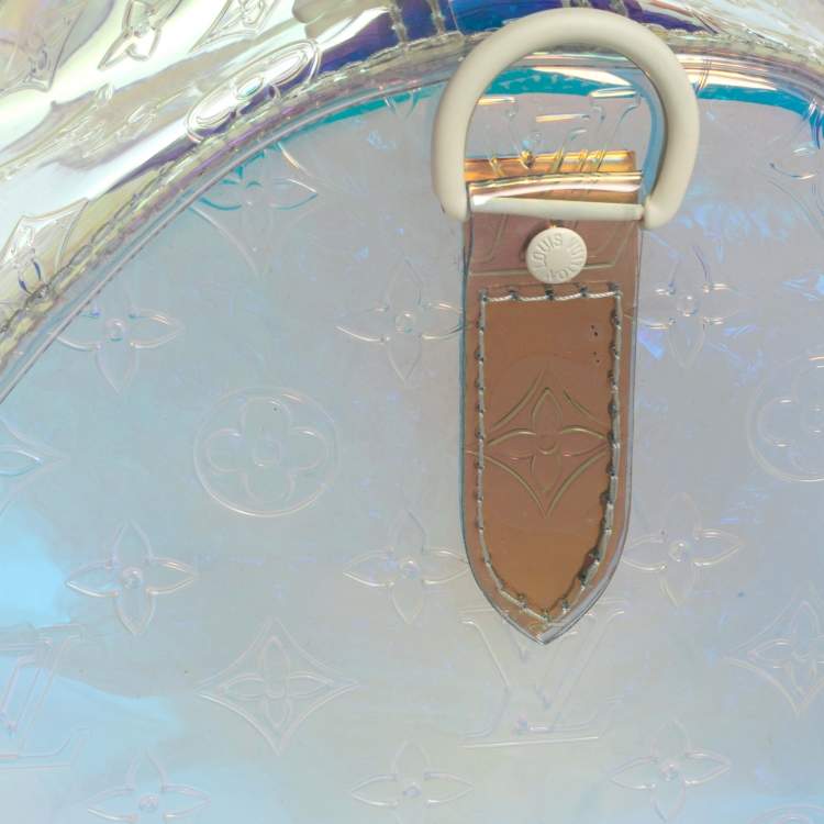 Pre Owned Louis Vuitton Monogram Prism Keepall Bandouliere 50 Bag