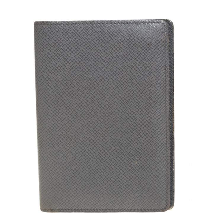 Louis Vuitton Taiga Passport Cover - Grey Travel, Accessories
