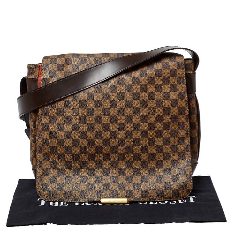 Pre Owned Louis Vuitton Damier Ebene Canvas Bastille Messenger Bag
