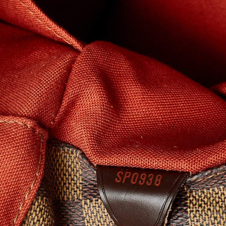 Pre Owned Louis Vuitton Damier Ebene Canvas Bastille Messenger Bag