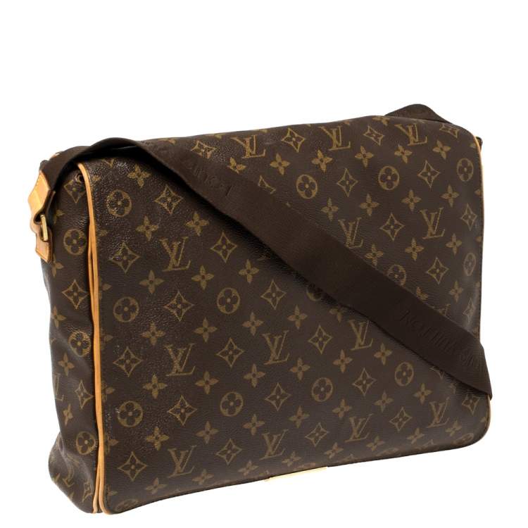 Pre Owned Louis Vuitton Monogram Canvas Abbesses Messenger Bag