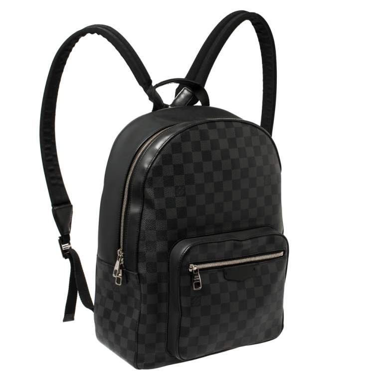 Pre Owned Louis Vuitton Damier Graphite Canvas Josh Backpack