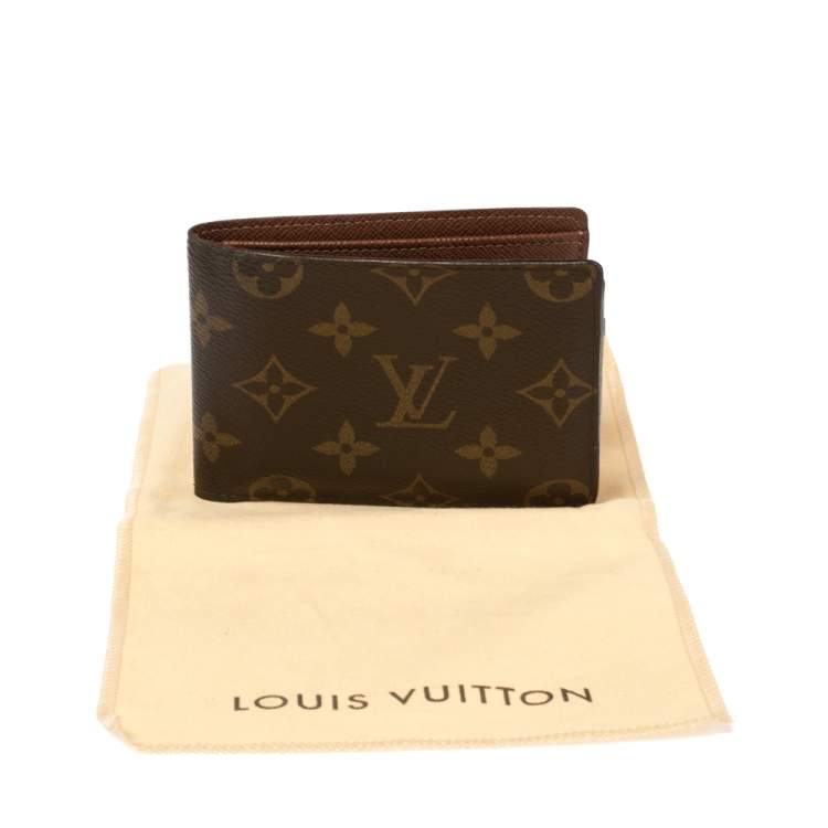 Pre Owned Louis Vuitton Monogram Canvas Multiple Wallet