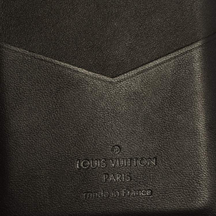 Pre Owned Louis Vuitton Navy Damier Infini Leather Pocket Organiser