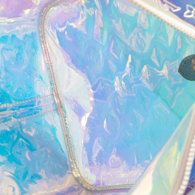 Pre Owned Louis Vuitton Monogram Prism Keepall Bandouliere 50 Bag