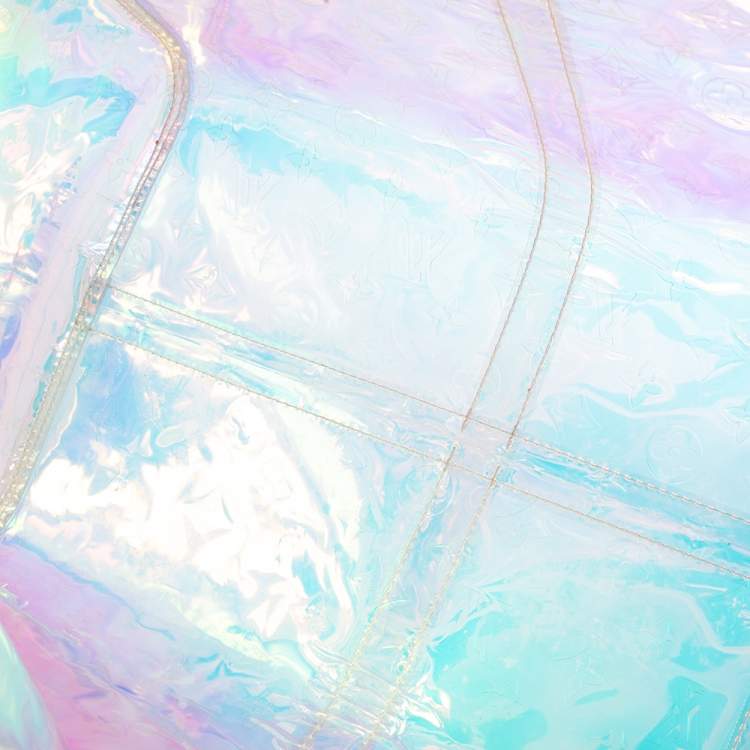 Pre Owned Louis Vuitton Monogram Prism Keepall Bandouliere 50 Bag