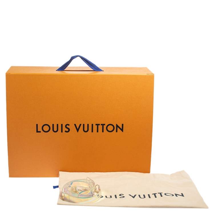 Pre Owned Louis Vuitton Monogram Prism Keepall Bandouliere 50 Bag