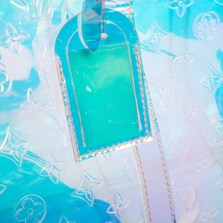 Pre Owned Louis Vuitton Monogram Prism Keepall Bandouliere 50 Bag