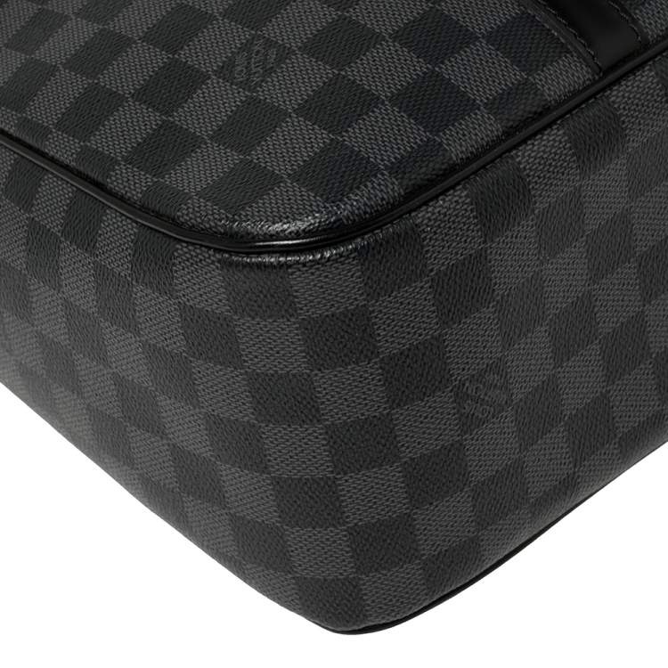 Pre Owned Louis Vuitton Damier Graphite Canvas Jorn Bag