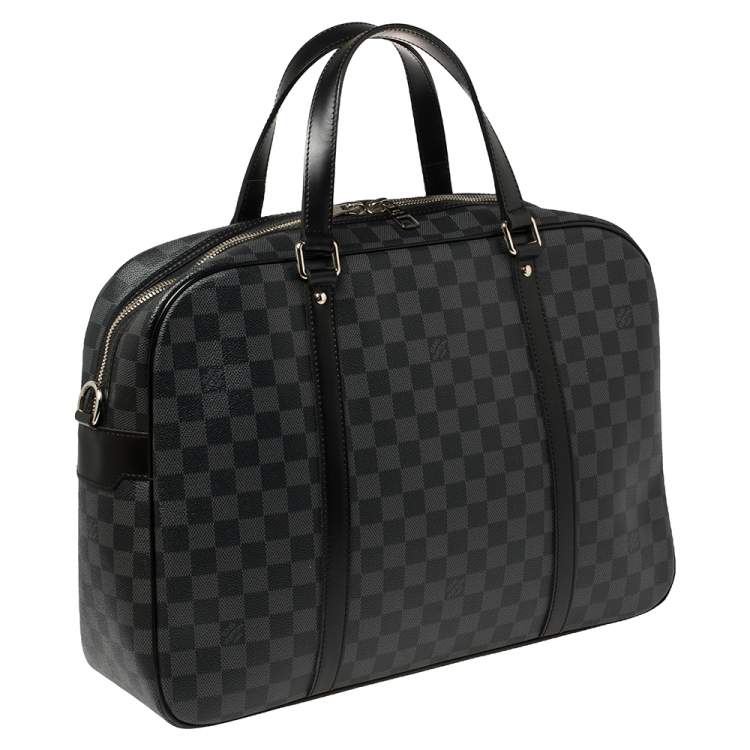Pre Owned Louis Vuitton Damier Graphite Canvas Jorn Bag