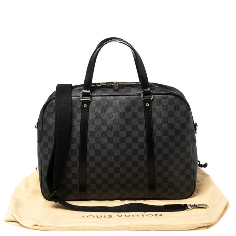 Pre Owned Louis Vuitton Damier Graphite Canvas Jorn Bag