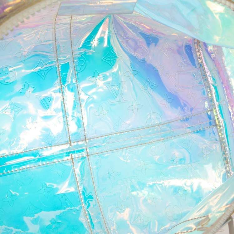 Pre Owned Louis Vuitton Monogram Prism Keepall Bandouliere 50 Bag