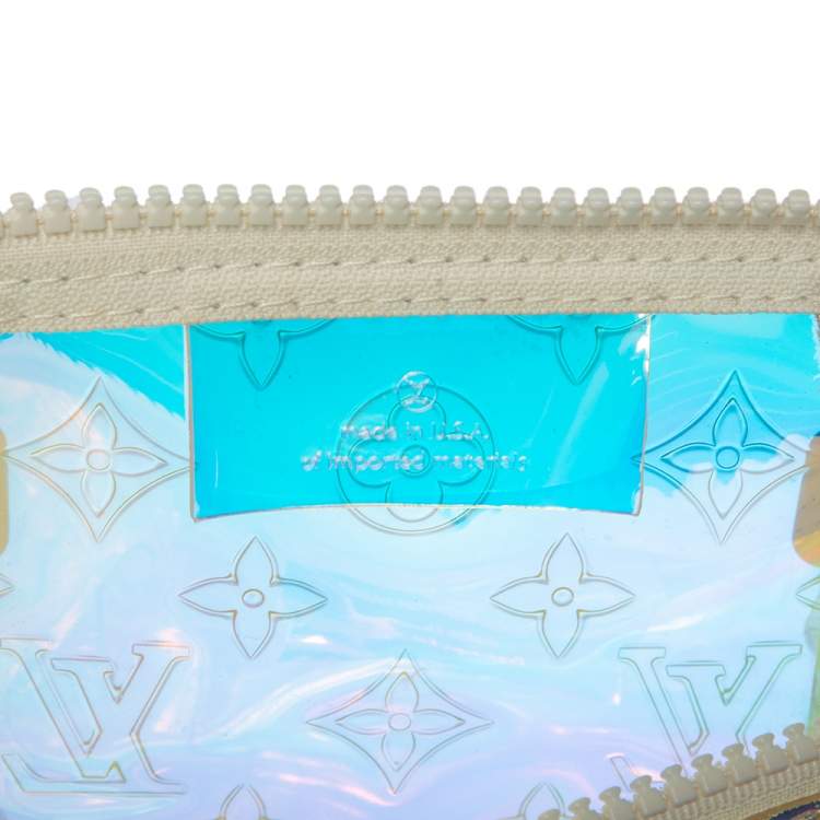 Pre Owned Louis Vuitton Monogram Prism Keepall Bandouliere 50 Bag