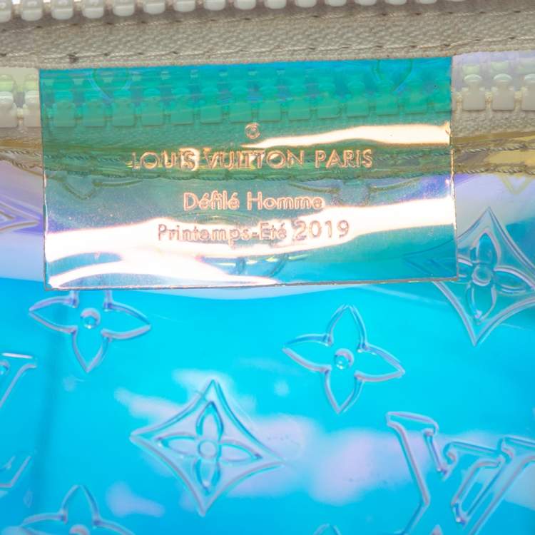 Pre Owned Louis Vuitton Monogram Prism Keepall Bandouliere 50 Bag