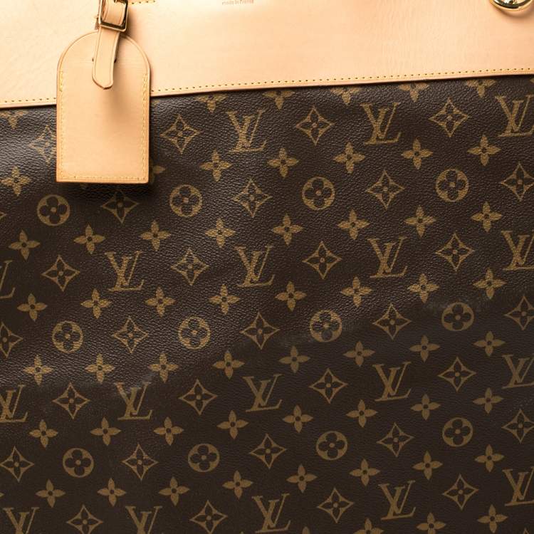 Pre Owned Louis Vuitton Monogram Canvas 2 Hangers Garment Cover Bag