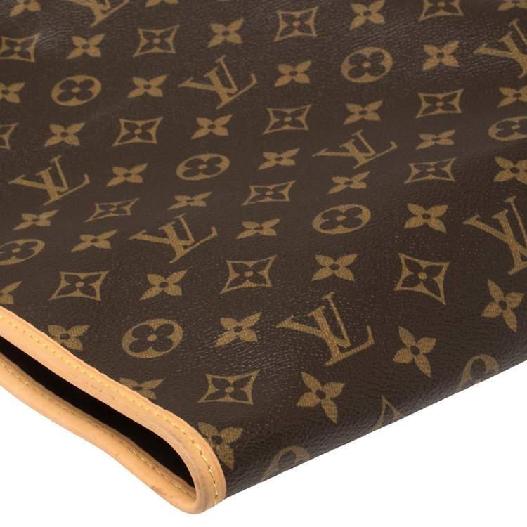 Pre Owned Louis Vuitton Monogram Canvas 2 Hangers Garment Cover Bag