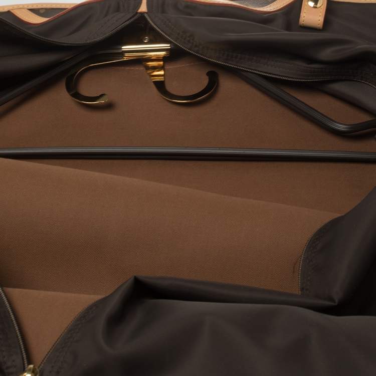 Pre Owned Louis Vuitton Monogram Canvas 2 Hangers Garment Cover Bag