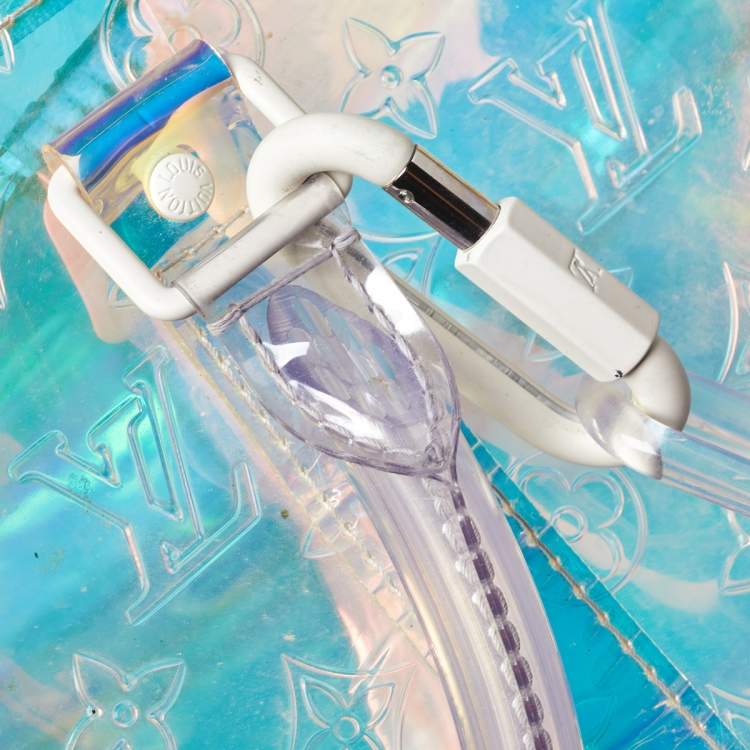 Pre Owned Louis Vuitton Monogram Prism Keepall Bandouliere 50 Bag