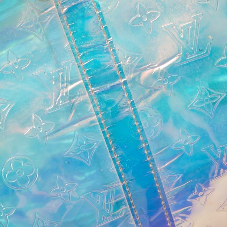 Pre Owned Louis Vuitton Monogram Prism Keepall Bandouliere 50 Bag