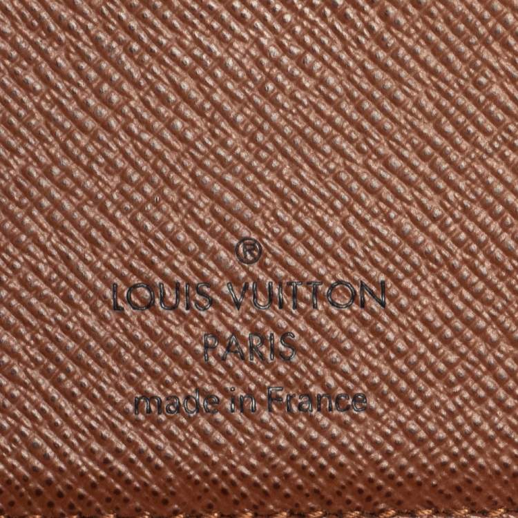 Pre Owned Louis Vuitton Monogram Canvas Multiple Wallet