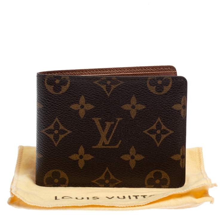 Pre Owned Louis Vuitton Monogram Canvas Multiple Wallet