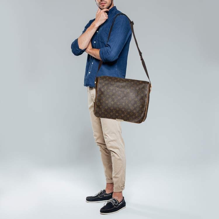 Authentic Louis Vuitton Abbesses Messenger Bag 