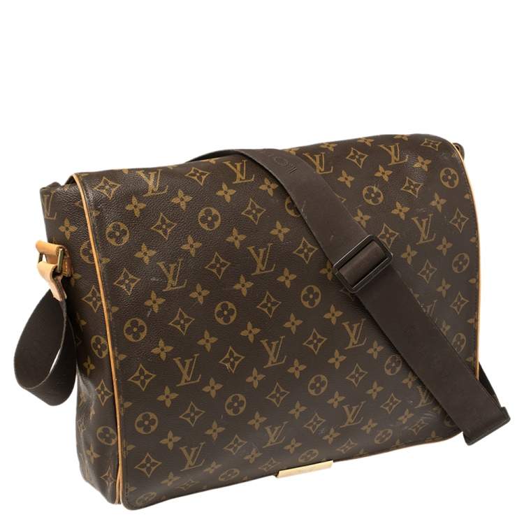 Pre Owned Louis Vuitton Monogram Canvas Abbesses Messenger Bag