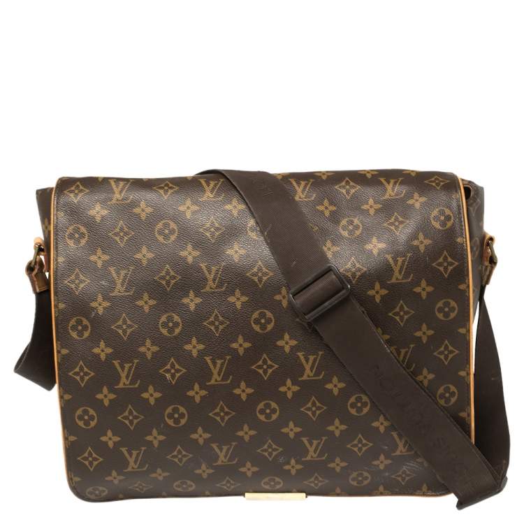 Louis Vuitton Messenger Abbesses Monogram Brown in Coated Canvas/Leather  with Gold-tone - US