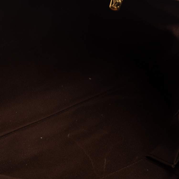 Pre Owned Louis Vuitton Damier Ebene Canvas Brooklyn GM Messenger Bag