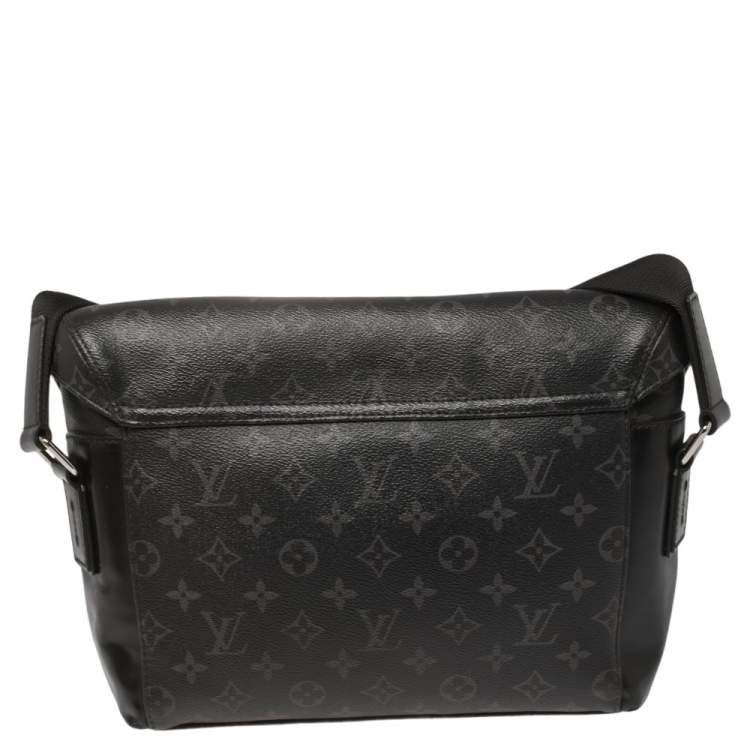 Pre Owned Louis Vuitton Monogram Eclipse Canvas Voyager Messenger PM Bag