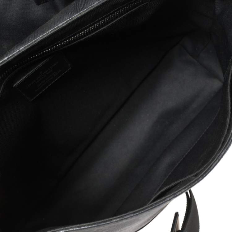 Pre Owned Louis Vuitton Monogram Eclipse Canvas Voyager Messenger PM Bag